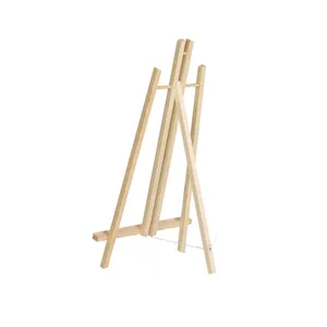 Desktop Small Easels Picture Photo Display Stand Art Easel For Kisds Artist Painting Triangle Stand Wooden