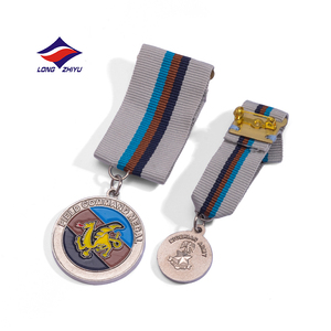 Longzhiyu, 20 Años de Experiencia en la Fabricación de Medallas de Metal Esmaltadas Personalizadas, Medalla de Aleación de Zinc para la Fuerza Aérea, la Armada y la Legión de Honor, Coleccionable - Product Image 3