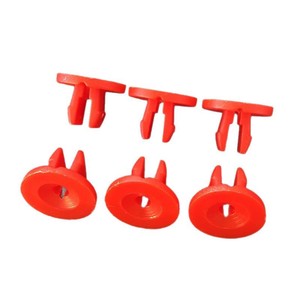 Ford <b>Car</b> Light Mount K28 Red Plastic <b>Clip</b> Fastener For Vehicle Trim Panel Installation - Product Image 5