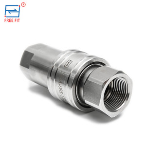 Raccords hydrauliques à dégagement rapide, acier inoxydable Offre Spéciale, iso7241, série KZF <span class=keywords><strong>ISOA</strong></span> 316, 304 - Product Image 6