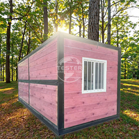 Maisons conteneurs mobiles préfabriquées pliantes Modern Life Store – Appartements modulaires de luxe à structure en acier insonorisés pour centres commerciaux et chambres