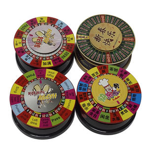 Bandeja giratoria eléctrica ustomized, <span class=keywords><strong>Ruleta</strong></span> <span class=keywords><strong>de</strong></span> regalo creativo para publicidad, diversión, bebidas <span class=keywords><strong>de</strong></span> juegos, fiestas, bar, sorteo, vino - Product Image 5