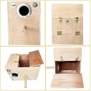Chuồng Nuôi Vẹt Nhà Giao Phối Chim Gỗ Chuồng Chim Chuồng Vẹt - Product Image 4