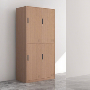 Taquillas metálicas para gimnasio, <span class=keywords><strong>transferencia</strong></span> de grano de madera, armario de almacenamiento de acero con impresión, armario para empleados de 2, 3 y 4 puertas - Product Image 5