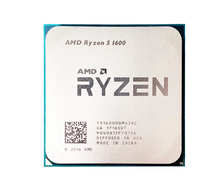 Processeur de bureau AMD Ryzen 5 1600 d'origine, 3,2 GHz-3,6 GHz, 6 cœurs, 12 Mo, 65 W, socket AM4 - Processeurs neufs et d'occasion