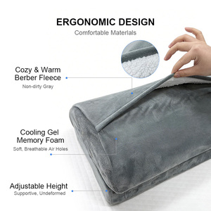 <span class=keywords><strong>Repose</strong></span>-pieds ergonomique professionnel en mousse à mémoire <span class=keywords><strong>de</strong></span> forme double couche haute densité réglable pour <span class=keywords><strong>chaise</strong></span> <span class=keywords><strong>de</strong></span> <span class=keywords><strong>bureau</strong></span> ou <span class=keywords><strong>de</strong></span> gaming - Product Image 3