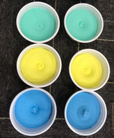 Pâte à vaisselle solide au citron vert, citron, orange et lavande avec FDS – Savon solide pour la vaisselle, détergent liquide pour la cuisine