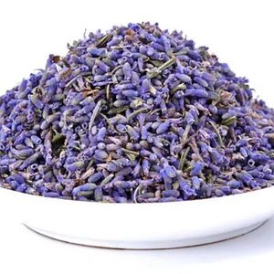 Fleurs de lavande séchées pures à usage thérapeutique en vrac, boutons français - Product Image 1