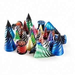 Best Selling 3D Printed Fidget Toy Rotation Baby Dropshipping Bulk <b>PLA</b> Plastic Silicone Sensory Fidgets Unisex Kids Adults ADHD - Product Image 1