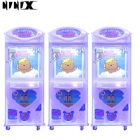 Machine à griffes d'arcade pour parc d'attractions - Attrapeur de peluches 220V/110V en métal et plastique à usage commercial