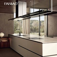 Meubles de cuisine modernes en mélamine haute brillance, modulaires, personnalisés, de haute qualité, avec robinet de porte en acrylique, garantie 5 ans