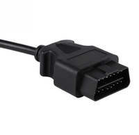 Câble adaptateur OBD2 mâle 16 broches pour camions lourds, de type 9 broches J1939, pour outil de diagnostic OBD