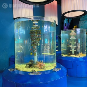 Exhibición de relación simbiótica de lujo moderno 100W Limpiador Interacciones de camarones y peces - Product Image 1