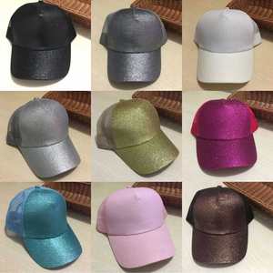 หมวกแก๊ปทรงสูงสำหรับผู้หญิง ปรับได้ ใส่ผมหางม้าได้ หมวกทรง Trucker  หมวกเบสบอล ของขวัญ - Product Image 3