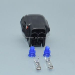 ขั้วต่อสายไฟแบบปลั๊กตัวเมีย 2 ขา สำหรับยานยนต์ รุ่น 7283-7526-30 สำหรับ Lexus Toyota VVT I ขั้วต่อโซลินอยด์ 1JZ 2JZ 1UZ 3UZ พร้อมสายไฟ - Product Image 3