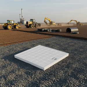 <b>Grey</b> PP Cover 40x40 <b>Frame</b> Well For LDPE Applications - Product Image 3