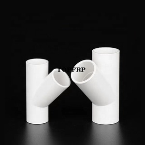 Connecteur en T latéral en plastique PVC, joint à 3 voies - Product Image 1