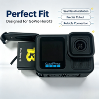 Kit d'accessoires pour caméra d'action GoPro Hero13, étui de charge à trois emplacements avec trois batteries résistantes au froid