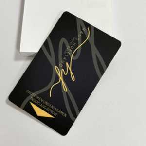 Tarjeta de Visita Personalizada de PVC de Alta Gama, Tamaño de Tarjeta de Crédito, Impresión Offset de Alta Calidad, Laminación de Película Brillante de 0.76mm, Completa - Product Image 3