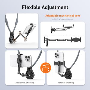 Multifunctional Magnetic <b>Neck</b> <b>Holder</b> Mount for Mobile <b>Phone</b>,Android,iPhone,Amazear - Product Image 4
