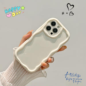 Funda transparente de descompresión para teléfono móvil, funda para teléfono móvil Net Red Wave, funda transparente anticaída para teléfono móvil, venta al por mayor - Product Image 6