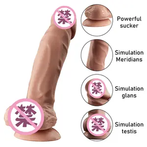 Mainan seks dewasa dildo realistis beberapa spesifikasi untuk wanita produk seks pasangan penis stik masturbasi wanita