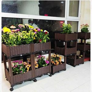 Cajas de plantación de plástico, una nueva solución de plantación hortícola, beneficio mutuo - Product Image 3