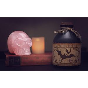 Wholesale high quality rose quartz <b>skull</b> for Spiritual healing <b>gift</b> home decoration Office decoration - Product Image 3