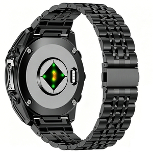 Correa de Metal de Lujo de 22 mm y 26 mm para <span class=keywords><strong>Garmin</strong></span> Fenix 8 <span class=keywords><strong>7</strong></span> <span class=keywords><strong>Pro</strong></span> E 7X 6 6X 5X/<span class=keywords><strong>Tactix</strong></span> 8/Epix <span class=keywords><strong>Pro</strong></span>/Enduro 3, Correa de Reloj de Acero Inoxidable QuickFit - Product Image 1