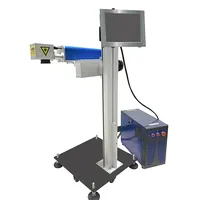Tubo de PVC máquina impressora a laser de alta velocidade 30W impressora a laser de fibra