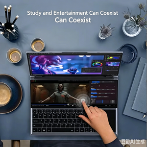 Portátil 2 en 1 con Pantalla Táctil Dual |   Core I9/i7, Ultrafino para Diseño, Negocios y Estudio - Product Image 2