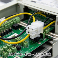 Kabel Data Rakitan Custom Molex 39012041 (5559) Male 4Pin 4.2mm Mini-Fit Jr MDB untuk Mesin Vending & Modul Daya Industri