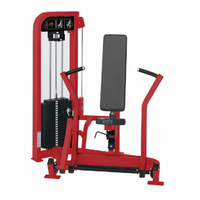 Mesin Latihan Dada Duduk dengan Pilihan Beban Pin Khusus untuk Peralatan Gym Komersial