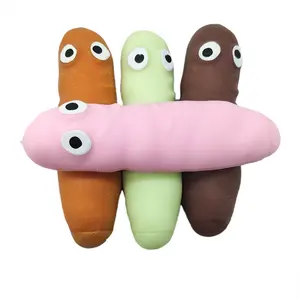 Novelty Joke Funny Tpr Squeeze Anti-Stress Soft Stretchy Poo Decompression Stress Relief Ball False Poop Toys For Kids