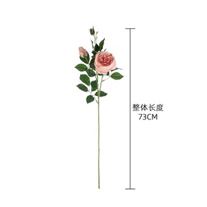 ช่อดอกกุหลาบประดิษฐ์ CallaFloral สีขาวนม ผ้าทอแบบกันน้ำ สำหรับตกแต่งงานแต่งงาน - Product Image 4