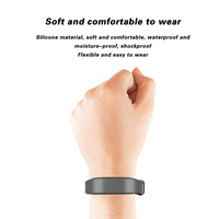 Bracelet intelligent NFC SW10 pour partage sur les réseaux sociaux, bracelet fin personnalisé NFC, bracelet RFID en silicone