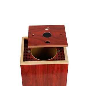 Boîte à vin rectangulaire en placage de bois de rose MDF de haute qualité, faite à la main et personnalisée, pour cadeau - Product Image 5