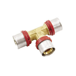 Connecteur en T 40 x 32 x 32 pour raccords de tuyauterie multicouche - Product Image 1
