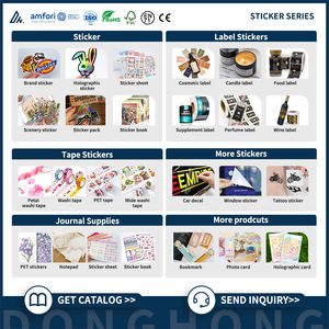 สติกเกอร์กันน้ำพิมพ์ลายตามสั่ง 1200dpi สติกเกอร์ติดแบรนด์ โลโก้ รูปทรงกลม แบบม้วน ผลิตโดยผู้ผลิตสติกเกอร์ - Product Image 4