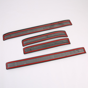 Nuovi accessori Auto Auto inserzione davanzale porta Scuff piastra adesivo soglia coperchio pannello per Toyota Corolla 2019 - Product Image 4