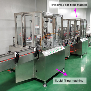 آلة تعبئة خط الهباء الجوي الأوتوماتيكية ، شهادة مقاومة للانفجار ، زر التحكم في رأس العمل بخاخ ملء الخط الأساسي - Product Image 4