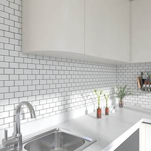 Upgrade mosaico Backsplash adesivo Wall Tile 12*12 pollici Peel and Stick Wall Tile <span class=keywords><strong>cucina</strong></span> bagno - Product Image 6