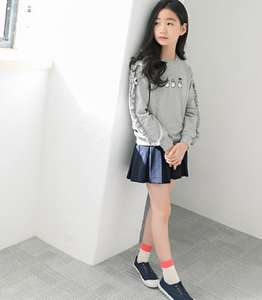 เสื้อสเวตเชิ้ตเด็กพิมพ์ลายดอกไม้โพลีเอสเตอร์รุ่นล่าสุดขายส่ง - Product Image 4