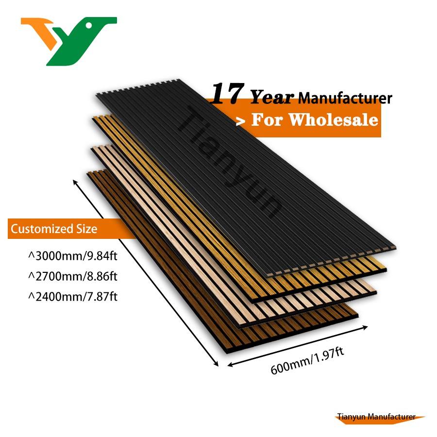 Acoustic Wood Slat Wall Panels Akupanel Sound Absorbing For Railway ...