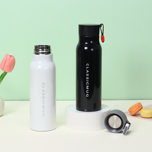 Modern Sports <b>Water</b> <b>Bottle</b> 304 Stainless Steel Insulated Vacuum Cup <b>Strap</b> Portable Hiking Camping Outdoor Large Capacity Vacuum - Product Image 5