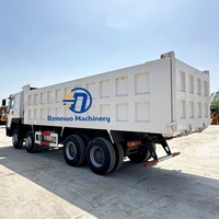 Camion benne Howo 8x4 d'occasion de marque chinoise, très demandé et à prix avantageux