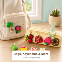 Ensemble de breloques pour chaussures en forme d'animaux mignons, en PVC, personnalisables, décorations LED pour l'été et la plage, avec chaînes à boutons, boucles et fleurs