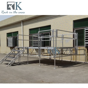122x122ซม. ความสูง30ถึง40ซม. จอแสดงผลอลูมิเนียมแบบปรับได้ - Product Image 6