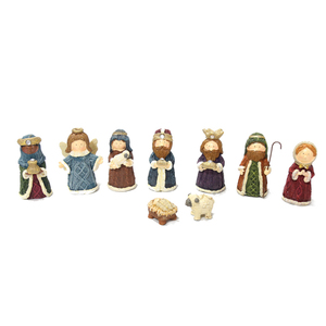 Cute Nativity Sets for Christmas Indoor <strong>Baby</strong> <strong>Jesus</strong> Christmas Manger Holiday Christmas Holy Family <strong>Figurine</strong> - Product Image 3