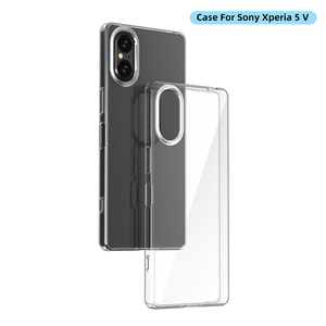 Funda de teléfono transparente TPU suave ultrafina de silicona transparente a prueba de golpes para Sony Xperia 5 1 10 V IV III <span class=keywords><strong>II</strong></span> contraportada - Product Image 6